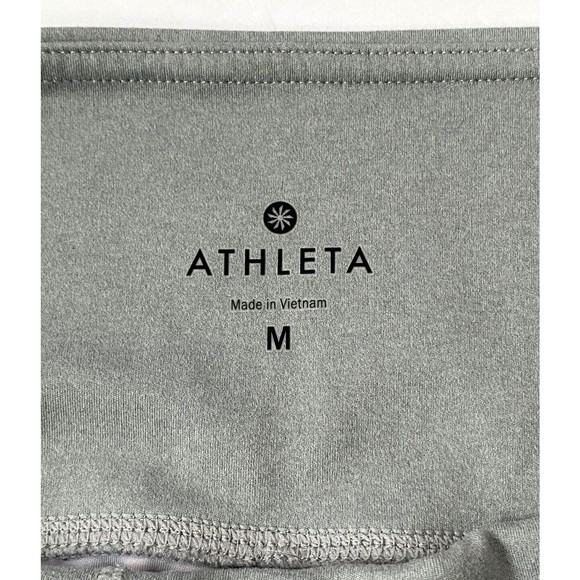 Athleta Leggings Women's Medium Multicolor Floral Mesh Capris - Picture 6 of 16